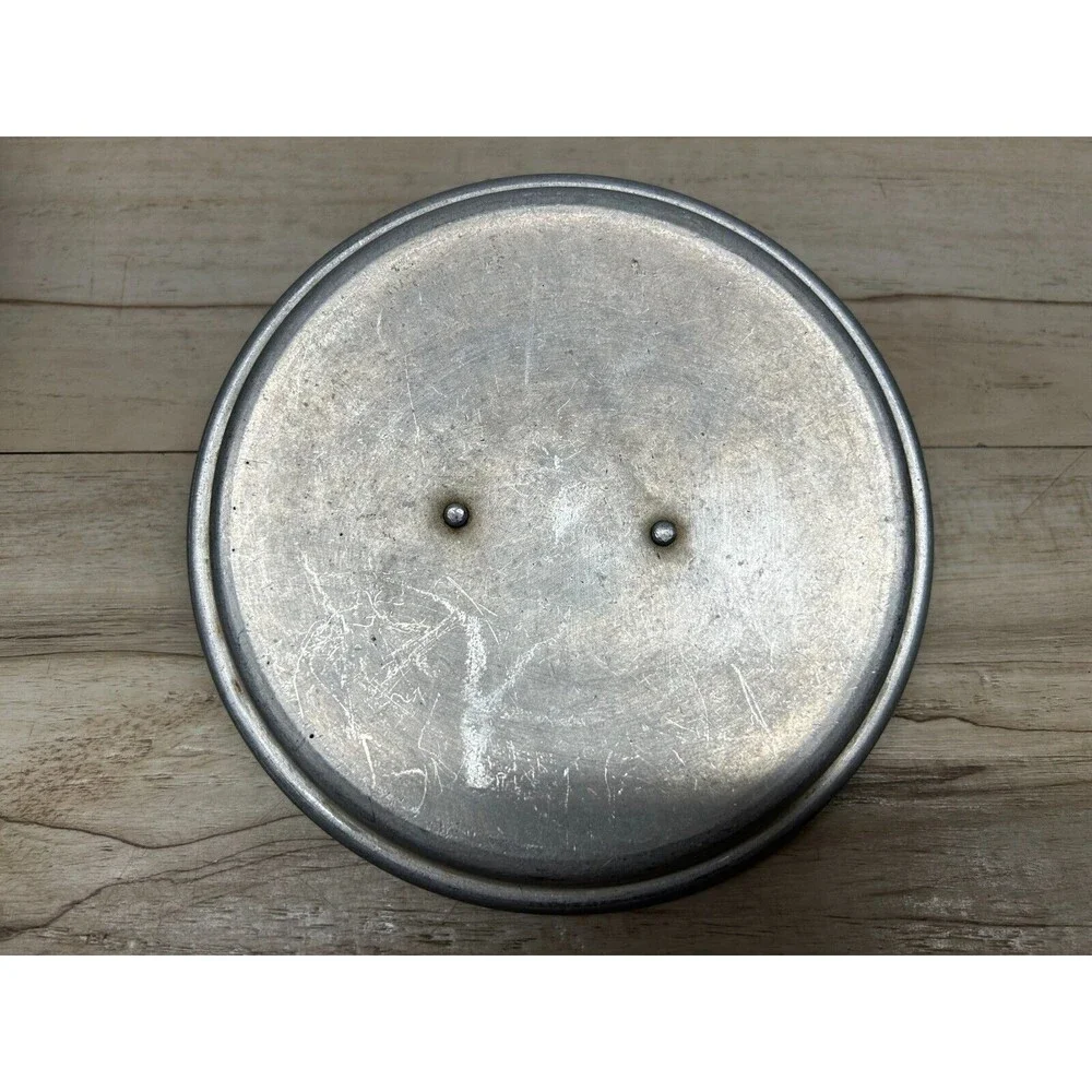 Vtg Solid Aluminum Ware Ever 1.5 Qt Saucepan Casserole With Lid Made In USA